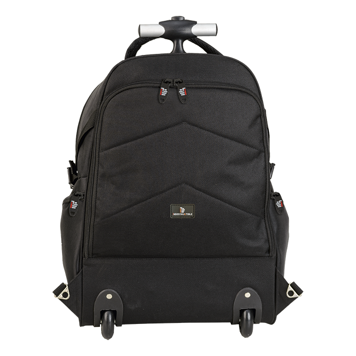 Barron IND127 - Dual Fabric Rolling Laptop Backpack