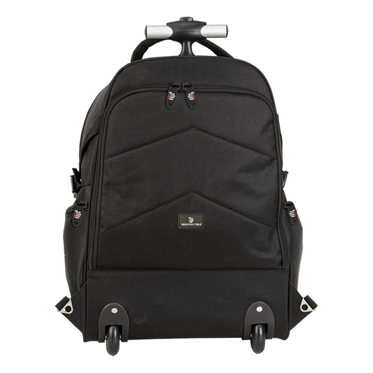 Barron IND127 - Dual Fabric Rolling Laptop Backpack