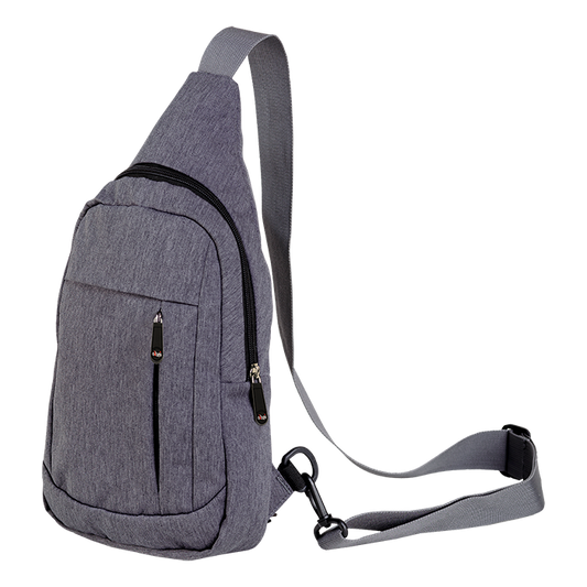 Barron IN0001 - Melange Shoulder Bag With Front Pocket