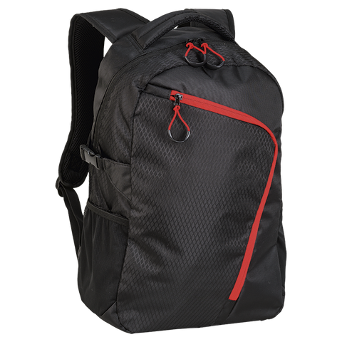 Barron BB0199 - Backpack With Curved Contrast Zip