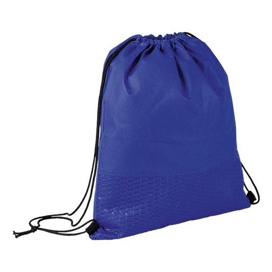 Barron BB0202 - Wave Design Drawstring Bag - Non-Woven