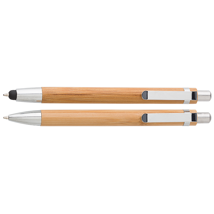 Barron BP7974 - Bamboo Pen and Clutch Pencil Set