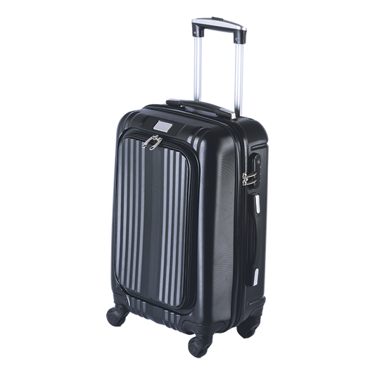 Barron BB0214 - Hard Shell Luggage Bag With Front Pocket