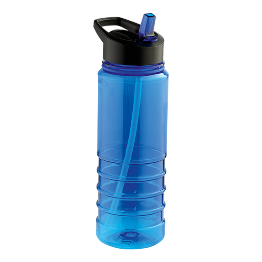 Barron BW0106 - 750ml Solid Coloured Tritan Bottle With Straw