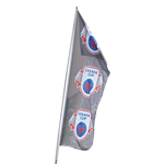 Barron Single Cluster Flag - Single Sided Digital