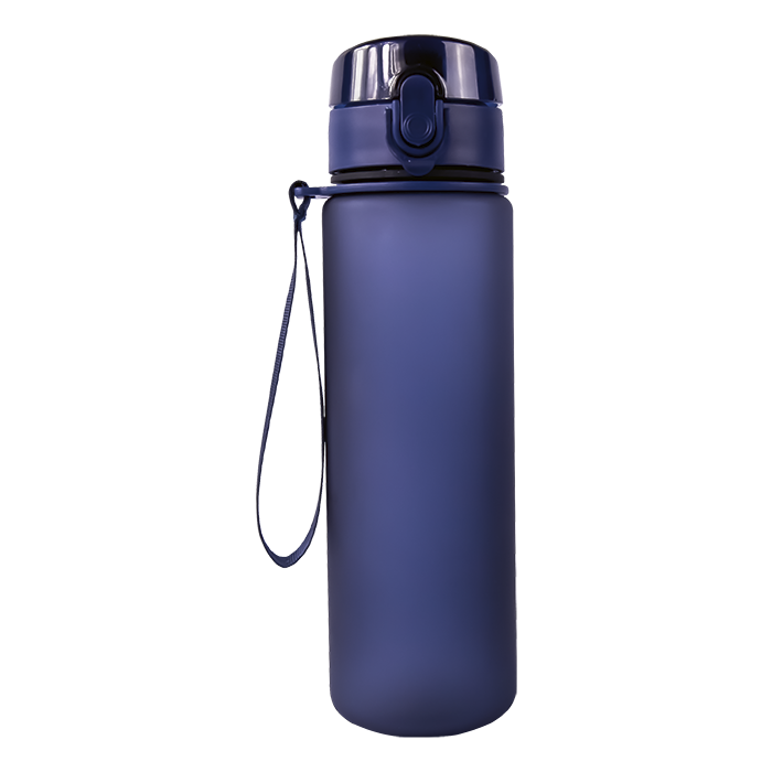 Barron 600ml Frosted Cylinder Water Bottle